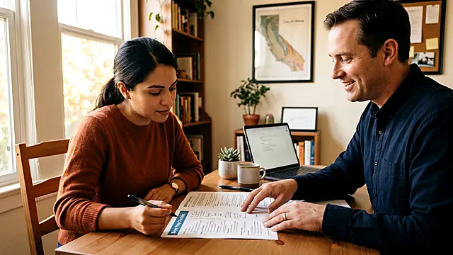 California first-time buyer reviewing preapproval readiness documents