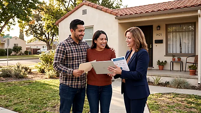 Roseville first-time homebuyer reviewing down payment assistance options