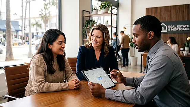 Roseville Realtor and lender handoff for a homebuyer