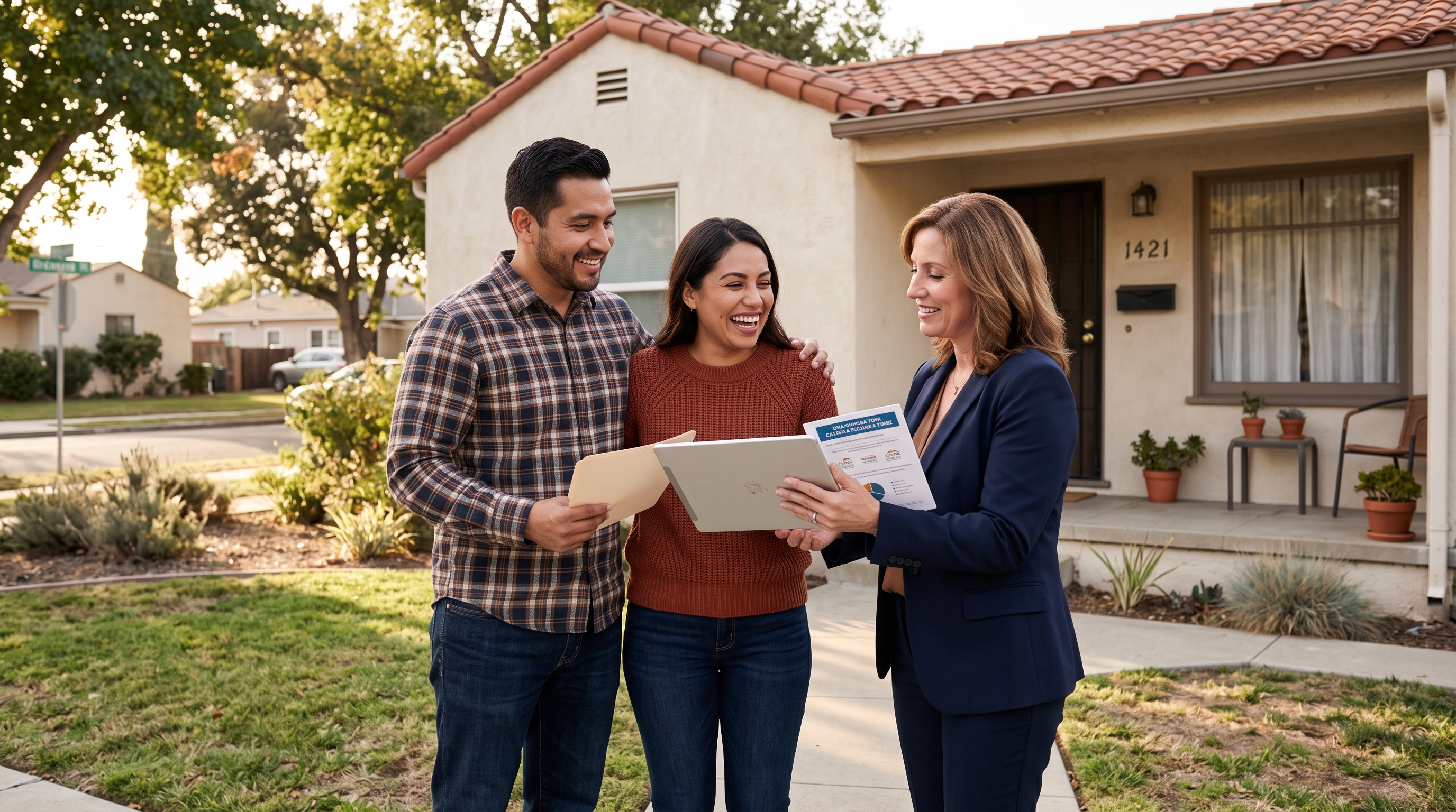 California first-time home buyers reviewing down payment assistance and preapproval options with Mortgage Broker Jason Whigham